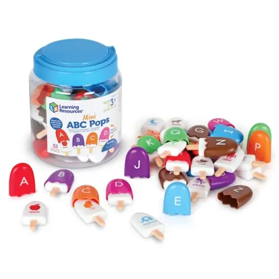Learning Resources Mini ABC Pops 52 Piece Learning Kit {1}