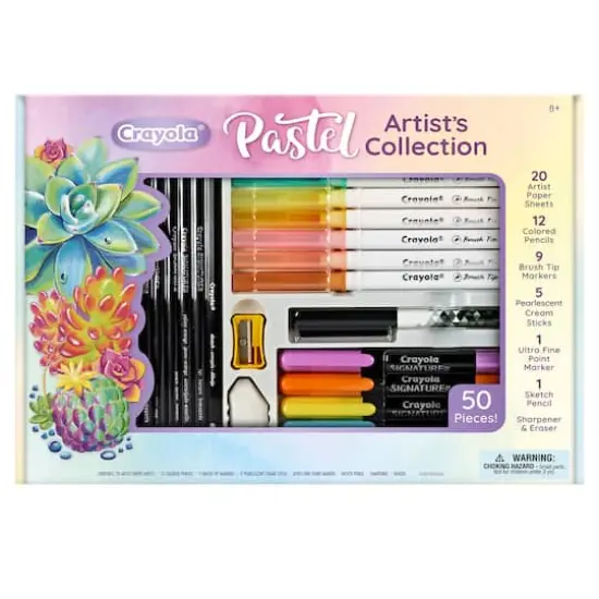Crayola&reg; Pastels Artist's Collection Kit {3}