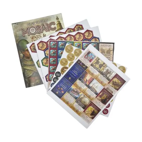 Mosaic: Wars & Disasters Expansion - Sphinx/Retail Edition {6}