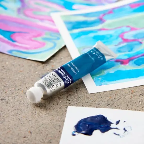 Winsor & Newton&reg; Cotman&reg; Watercolor, 8mL Turquoise {3}