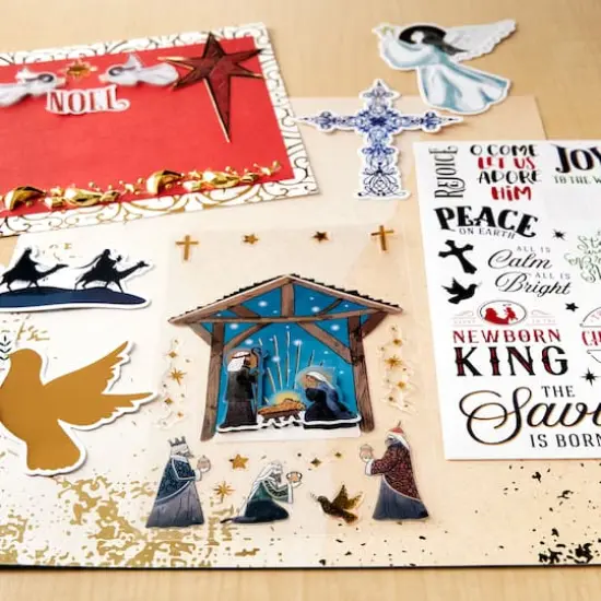 Religious Christmas Sticker Pack by Recollections&trade; {3}