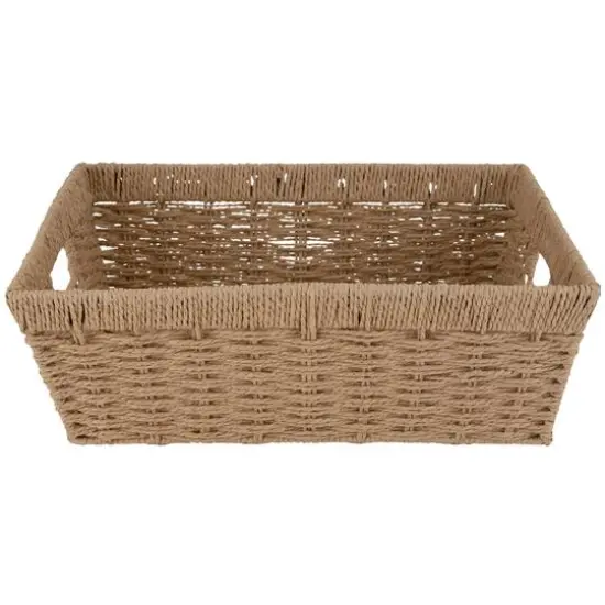 Simplify Large Dutch Weave Shelf Storage Basket {8}