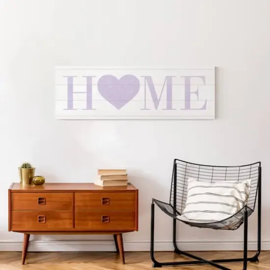 Home Heart Easter 12" x 36" Canvas Wall Art {5}