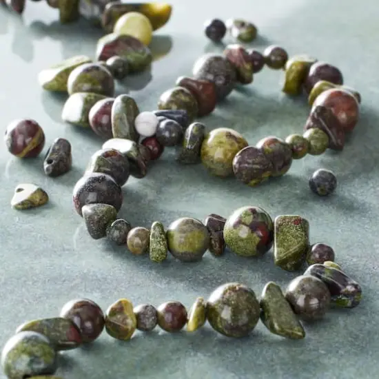 Dragon Blood Stone Mix Beads by Bead Landing&trade; {3}