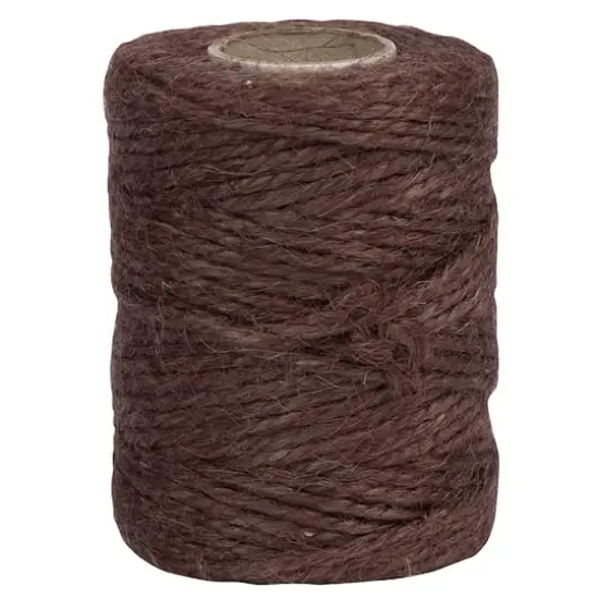 JAM Paper 1/8" x 54yd. Kraft Twine Chocolate Brown {1}
