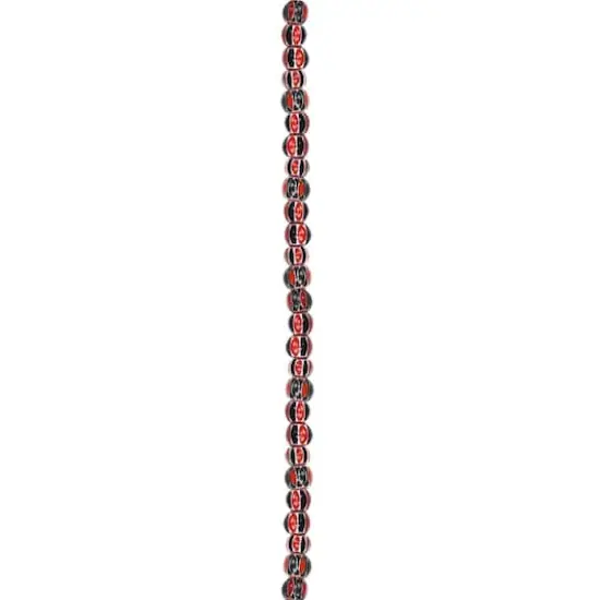 Red, White & Black Lamp Work Glass Beads by Bead Landing&reg; {4}