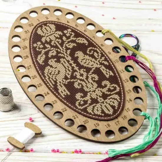 Wonderland Crafts Birds Thread Organizer Making Kit {3}