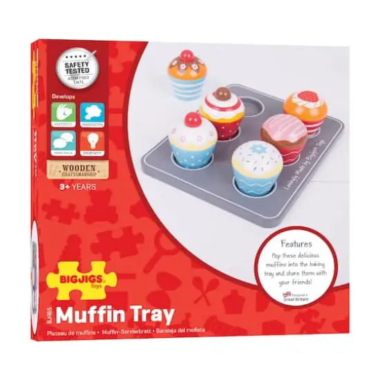Wooden Muffin Tray {1}