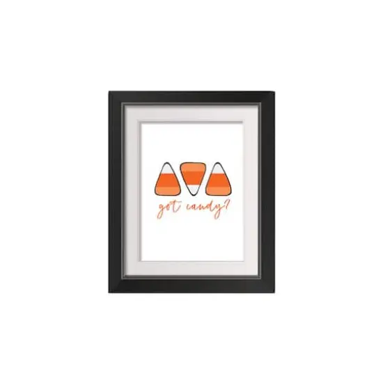 Got Candy? Black Framed Print Wall Art {1}