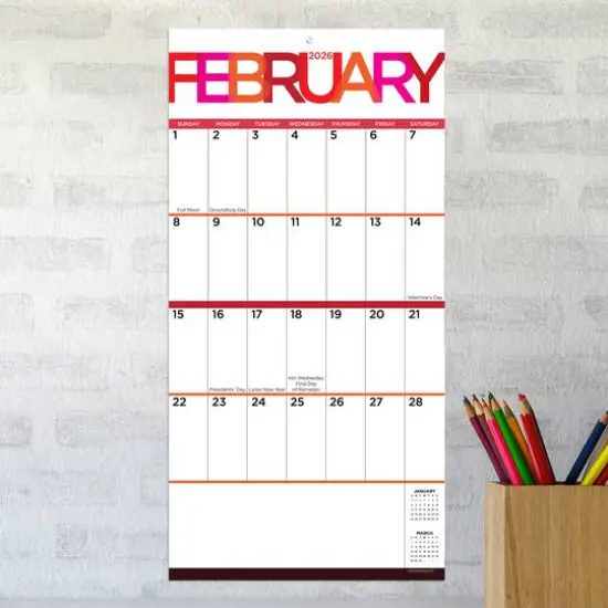 2026 Big Print Mini Calendar {4}