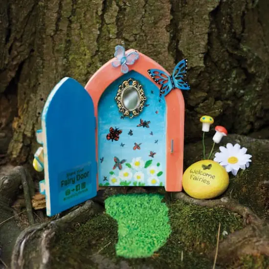 Creativity for Kids&reg; Butterfly Fairy Door Kit {9}