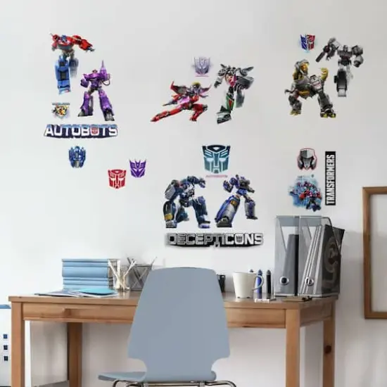 RoomMates Transformers Peel & Stick Wall Decals {4}