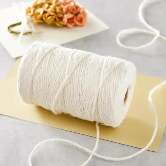Ivory Jute Spool by Recollections&trade; {3}