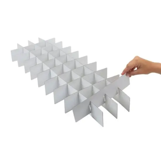 Simplify Gold Ornament Storage Organizer {8}