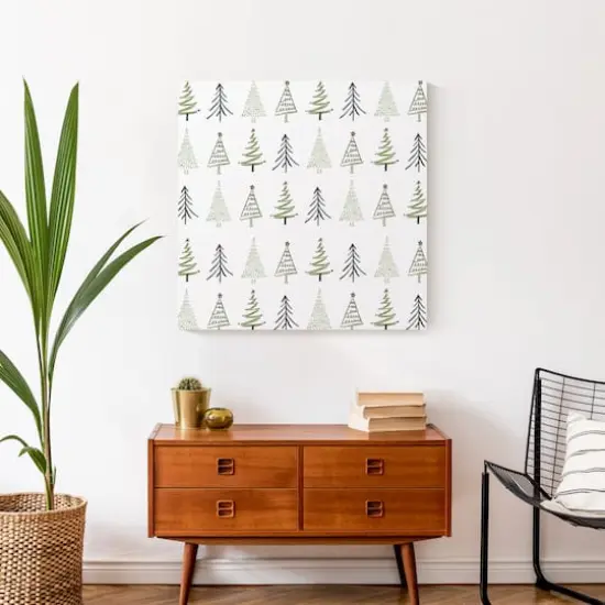 Tree Mat 24x24 Canvas Wall Art {5}