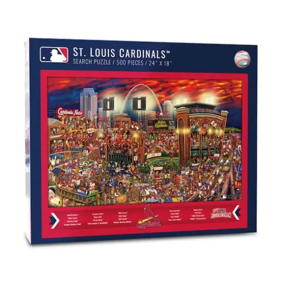 St. Louis Cardinals Joe Journeyman 500 Piece Puzzle {1}