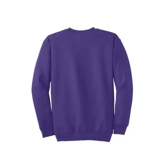 Port & Company&reg; Essential Fleece Crewneck Sweatshirt Purple {5}