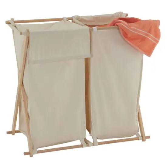 Household Essentials X-Frame Laundry Sorter Natural {8}