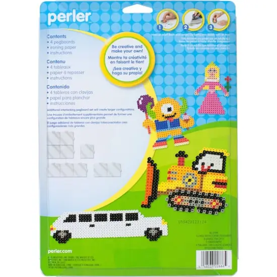 Perler&reg; Large Interlocking Pegboard Set, 4ct. {5}