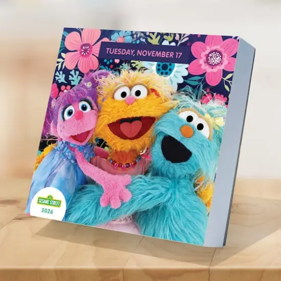 2026 Sesame Street Daily Desktop Calendar {4}
