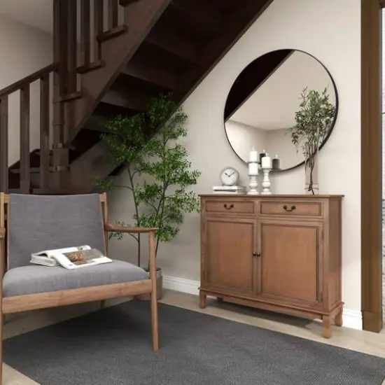 Mango Wood Traditional Candle Holder Set White {18}