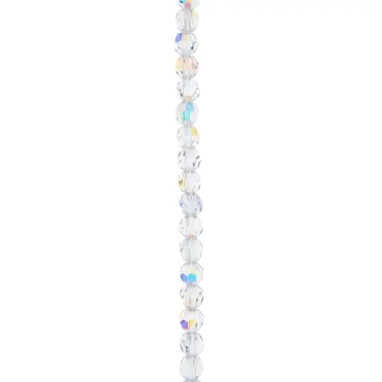 Preciosa Glass Crystal Round Beads, 4mm by Bead Landing&trade; Crystal AB {1}