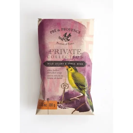 European Soaps Private Collection Bar Soap, 3.8oz. Wild Celery & Tonka Bean {6}