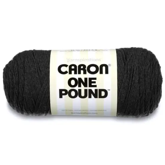Caron&reg; One Pound&trade; Yarn Dark Gray Mix {1}