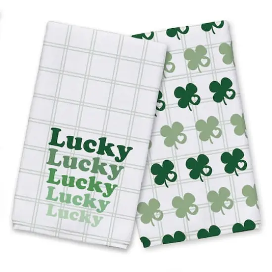 Lucky Stack Tea Towel Set {1}