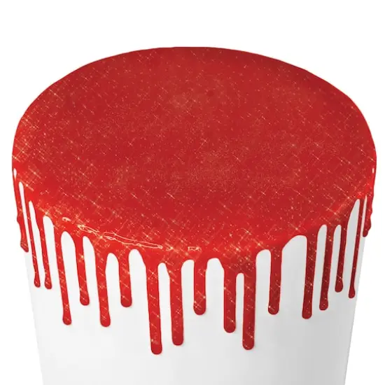 Satin Ice&reg; Glitter Glaze Red {3}