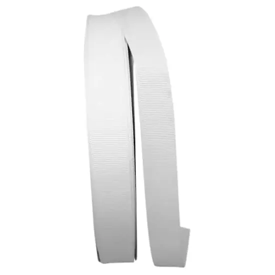 JAM Paper 7/8" Grosgrain Texture Ribbon White {1}