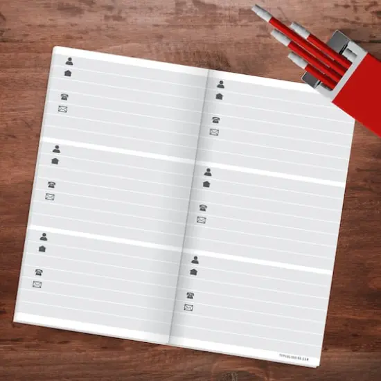 TF Publishing Indiana Address Book {5}