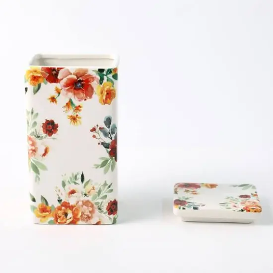 7.5" Floral Fall Canister by Ashland&reg; {3}