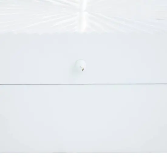 CosmoLiving by Cosmopolitan White Contemporary Box Set {6}