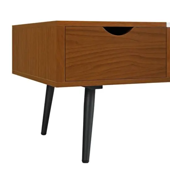 Acorn Mid Century Modern Faux Marble Coffee Table {7}