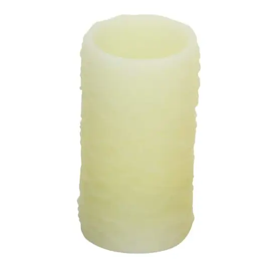 Cream Traditional Resin Flameless Candle Set {3}