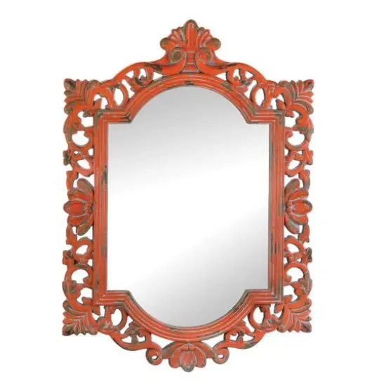 26" Vintage Emily Coral Mirror {1}