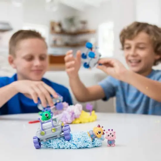 Educational Insights Space Squad Blue, Sparkle Purple, Sparkle Green & Sparkle Coral Playfoam Galaxy Pack {5}