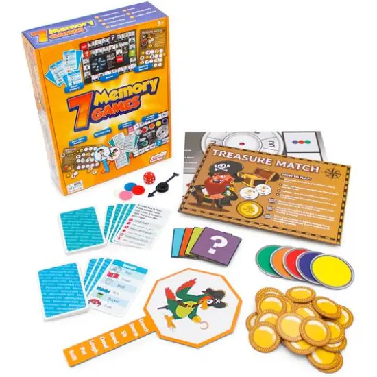 Junior Learning 7 Memory Games Set {3}