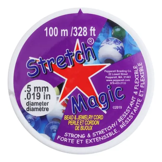 Stretch Magic&reg; 0.5mm Clear Bead & Jewelry Cord, 100m {4}