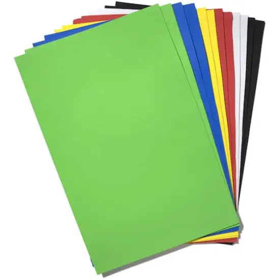 Cousin&trade; 12" x 18" Foam Sheets, 12 Sheets {1}