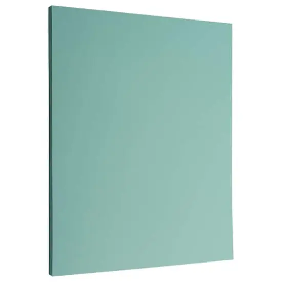 JAM Paper 8" x 11.5" Letter Paper & Envelopes #10 Business Stationery Set, 50ct. Aqua {4}