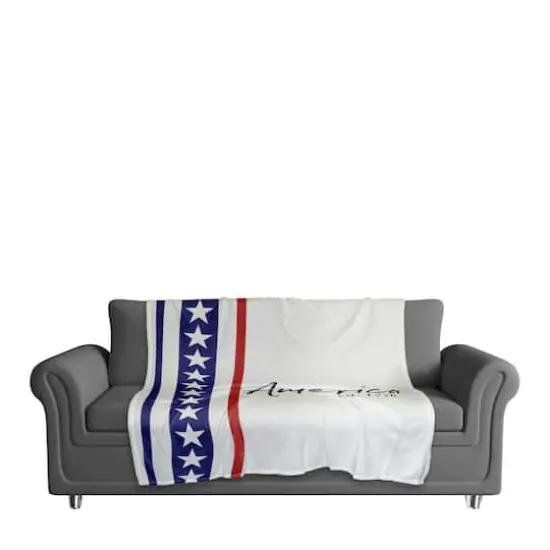 Established 1776 Coral Fleece Blanket {4}