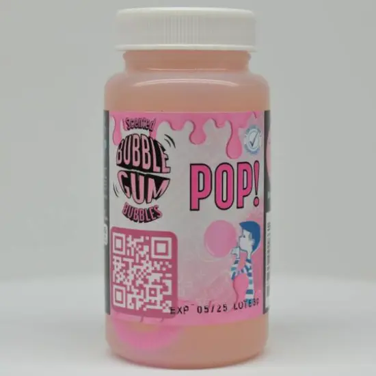 Atomic Bubbles 4oz. Bubble Love Bubblegum Scented Bubbles, 48ct. {9}