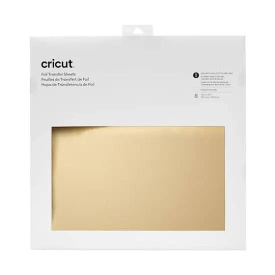 Cricut&reg; Foil Transfer Sheets, Gold {1}