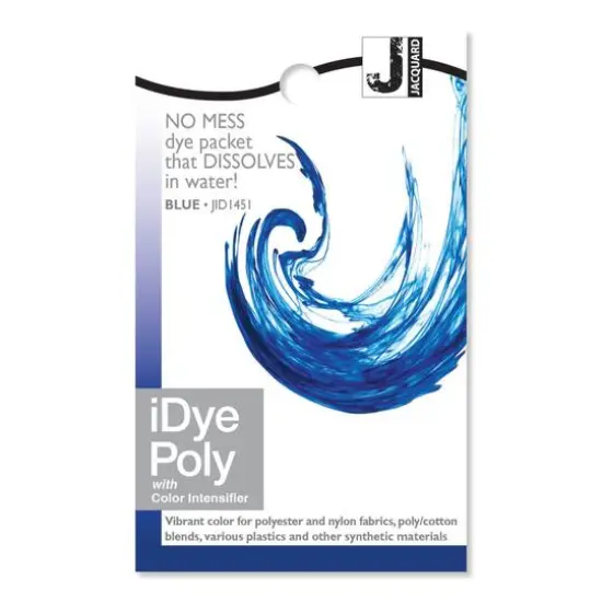 Jacquard Synthetic Fabric iDye, 14g Blue {1}