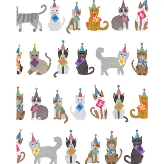 JAM Paper Party Cats Design Tissue Paper, 12ct. {1}