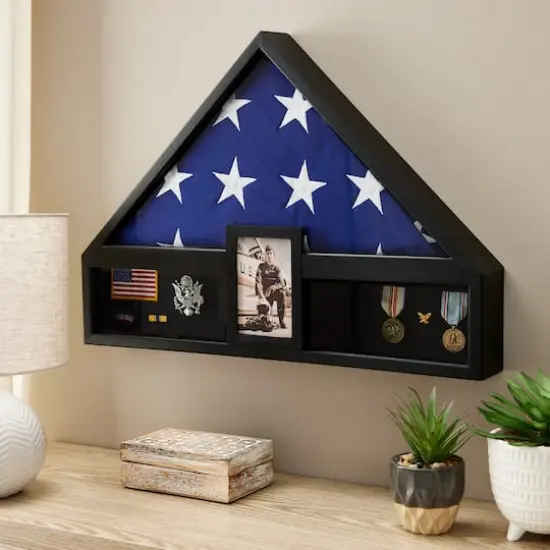 Deluxe Flag Case with Photo Display by Studio D&eacute;cor&reg; {3}