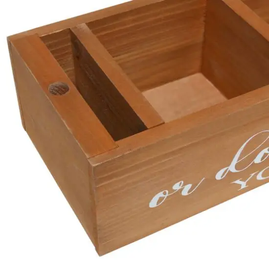 Elegant Designs 17" Kitchen Organizer Natural Wood {8}