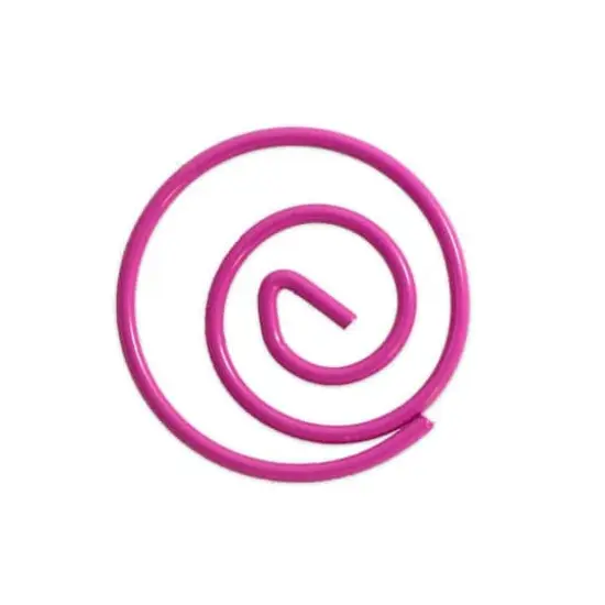 JAM Paper Circular Paper Cloops Hot Pink Fuchsia {4}